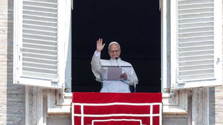 Rezo del Ángelus del Papa León XIV