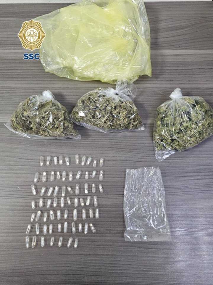 Cae sujeto que vendía droga a través de redes sociales