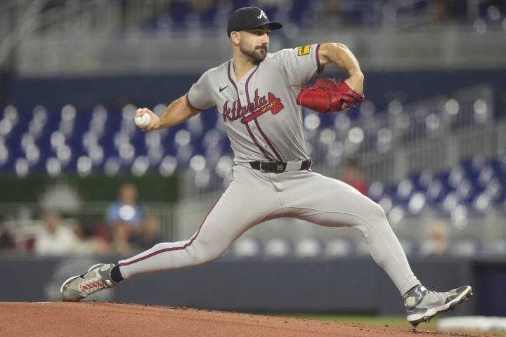 Edward Cabrera strikes out 10 as the Miami Marlins beat the Atlanta Braves 2