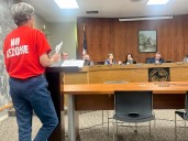 Hobart council gives initial approval for data center rezone amid growing opposition