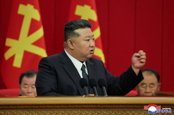 Russian Duma speaker Volodin meets North Korea's Kim in Pyongyang