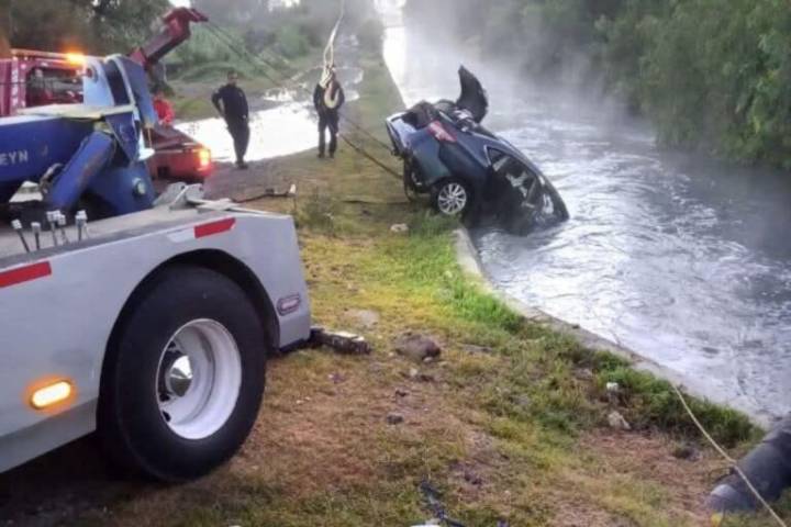 Tezontepec de Aldama registra segundo accidente en canal Endhó en menos de una semana