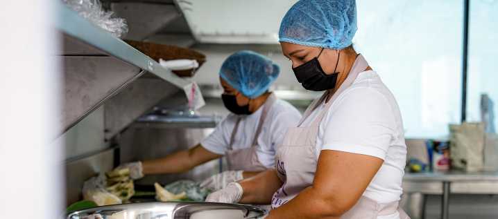 Inauguran cocina-escuela 'Mi Casa Morada', en Baranoa