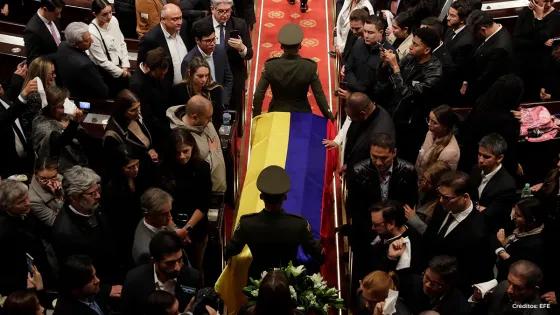 ¿Dónde será enterrado el cuerpo de Miguel Uribe?