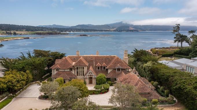 A Record-Setting Pebble Beach Mansion Lists for $57.5 Million