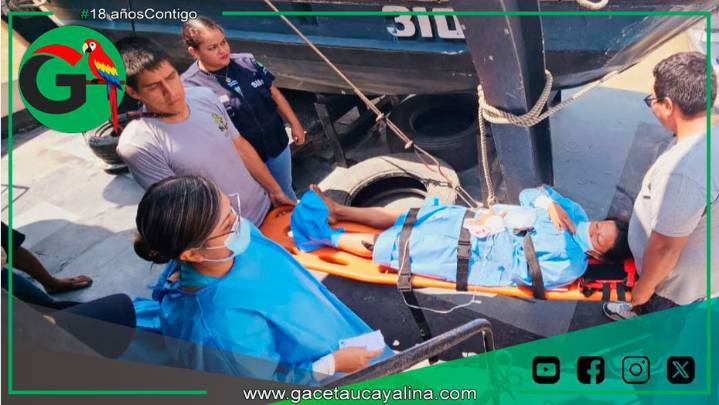 Rápida intervención del Estado salva joven atacada por serpiente jergón en Loreto