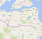 Map shows where 15 robberies on Staten Island recently occurred