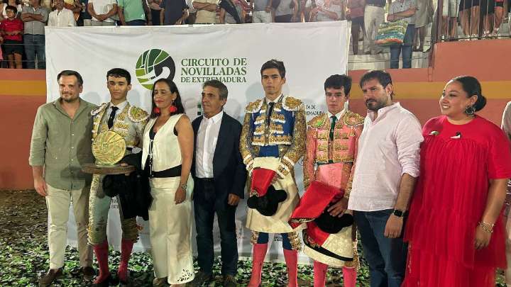 El portugués Tomás Bastos ganador del III Circuito de Novilladas de Extremadura