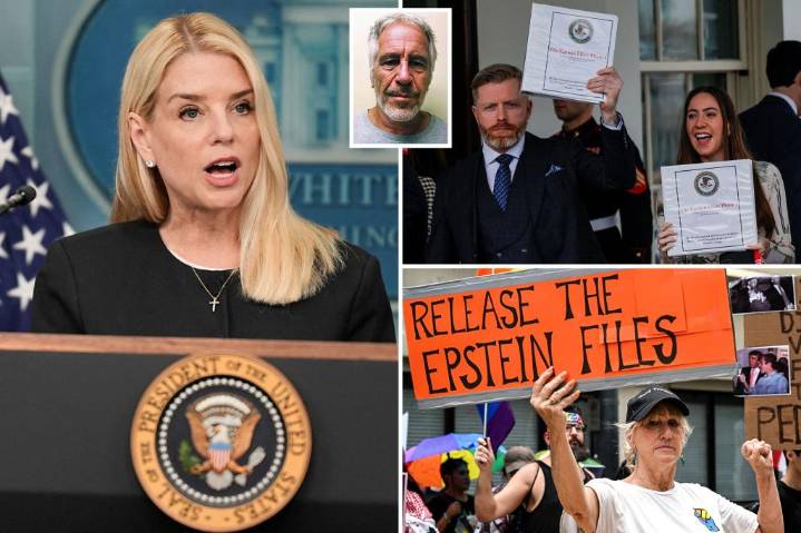 DOJ to start handing over Jeffrey Epstein files to Congress
