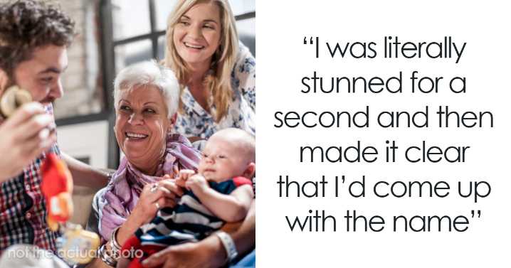 Woman Corrects Mother-In-Law Who Claimed She Came Up With Baby’s Name