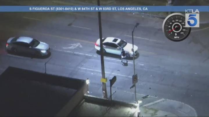 CHP in pursuit of suspected reckless DUI driver
