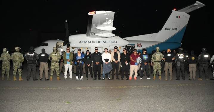 Desmantelan red de tráfico de armamento ligada al CJNG