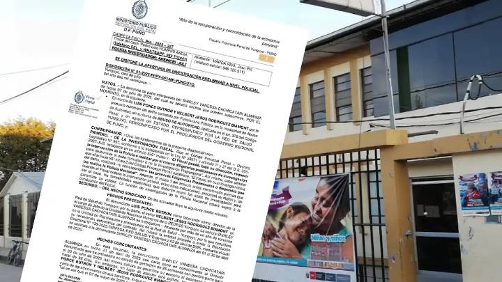 Directivos de Salud de Yunguyo investigados por presunto abuso de autoridad contra trabajadora embarazada