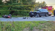 Man taken to hospital by MedFlight after Lakeville motorcycle crash