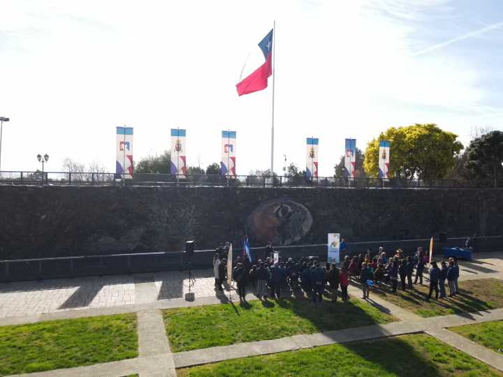 Inician las obras que recuperarán espejo de agua e iluminación del Mural de Piedra.