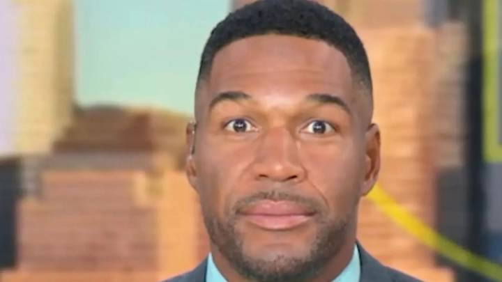 Michael Strahan's stunned reaction after live TV technical malfunction catches Fox NFL Sunday star out on GMA