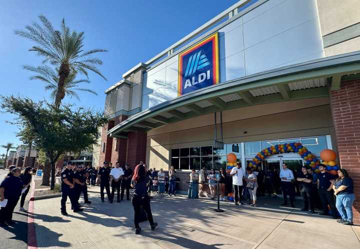 Aldi makes grand appearance as Surprise shopping option