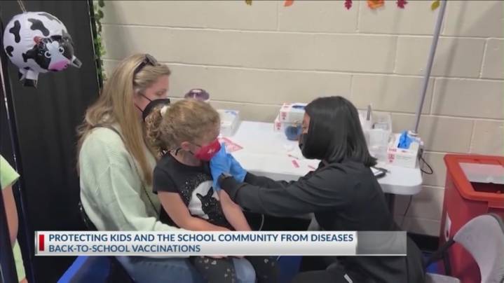 Vaccinations to protect kids from infectious diseases for the upcoming school year