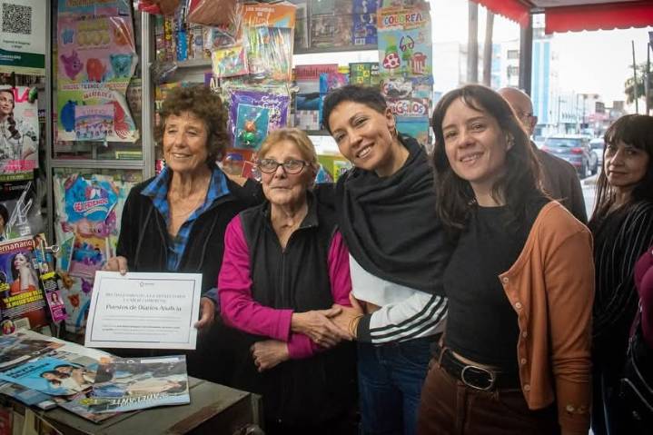 Mayra: "Necesitamos contar con el apoyo de los vecinos para seguir trabajando. Y Ceci representa el trabajo de Quilmes"