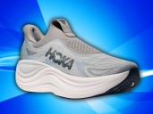 HOKA’s new Skyward Laceless sneaker is a slip-on style approved for foot health