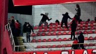 Por graves incidentes se suspendió Independiente vs. U de Chile