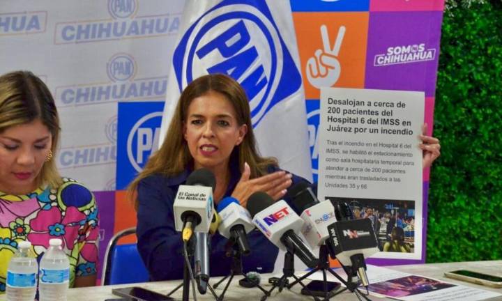 Recortes y negligencia del IMSS en Juárez terminan en una evacuación fatal, donde murió una persona; no es politiquería, es la realidad: Diputada Xóchitl Contreras