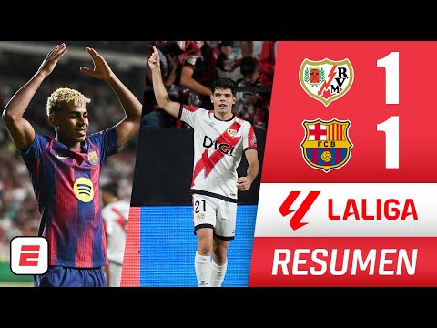 Dónde ver repetición del partido, Barcelona vs. Rayo Vallecano (1