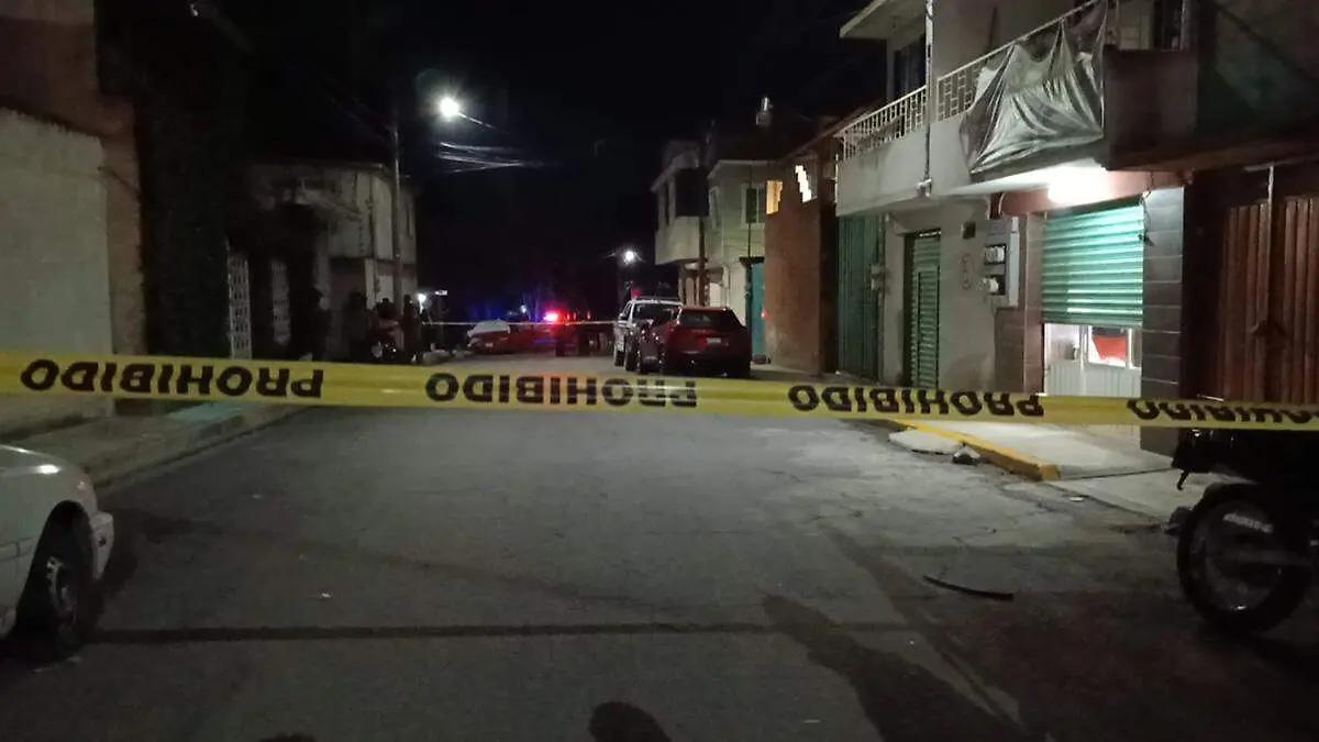 Lo asesinan a balazos en calles de Moyotzingo
