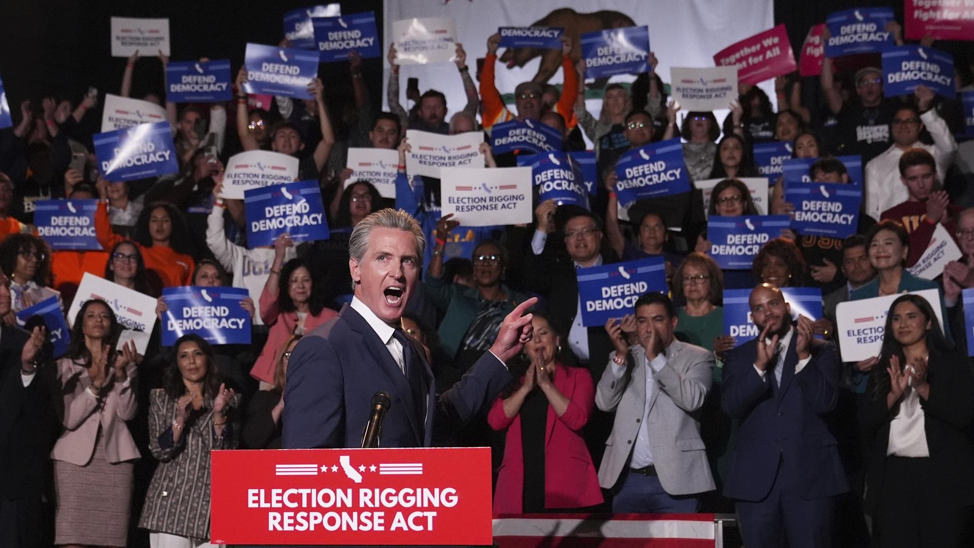 California is moving forward with a partisan redistricting effort to counter Texas' move