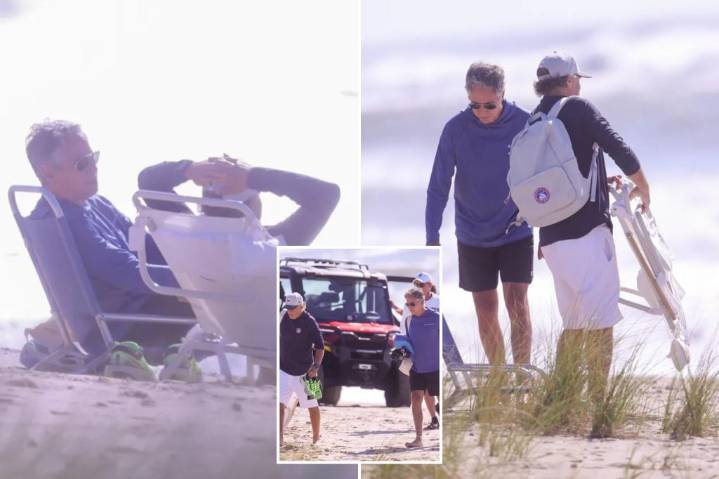 Antony Blinken kicked off East Hampton's Georgica Beach
