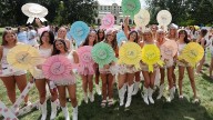 Watch the Iowa State Greek community celebrate bid day 2025