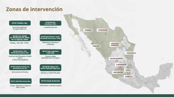 Presenta Conagua obras de infraestructura hídrica; BC no está en la lista
