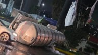 Cierran carriles en la Texcoco–México por riesgo de colapso de espectacular