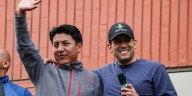 Opositores en Bolivia celebraron la revocatoria de la prisión preventiva de Luis Fernando Camacho y Marco Pumari