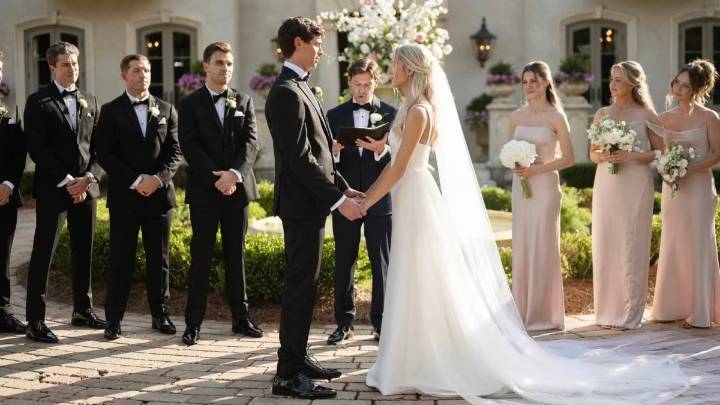 Groom surprises bride's parents by signing vows in American Sign Language
