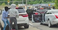 Police searching for suspects in armed carjacking near Greentree Shopping Center