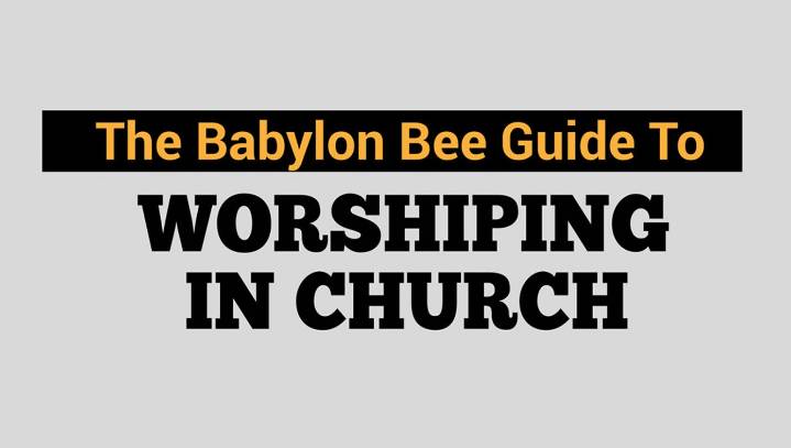 Infographic: Dos And Don'ts For Worshiping In Church