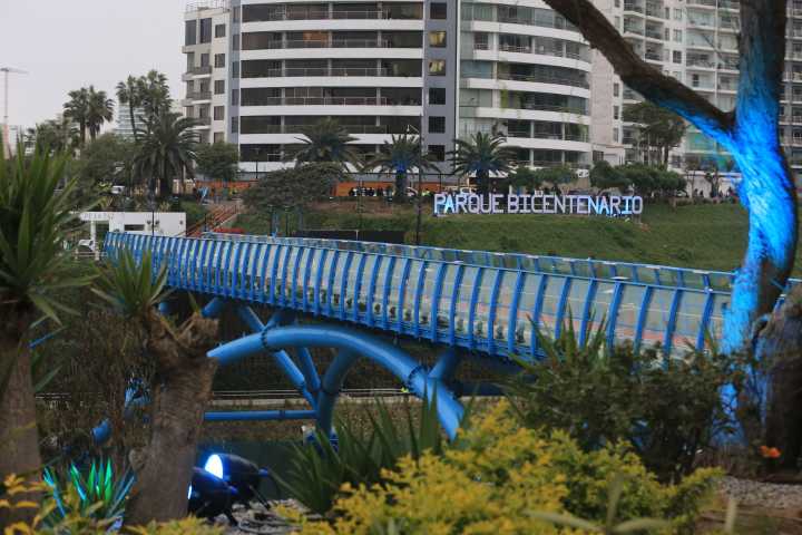 Se inauguró el Puente de la Paz del Corredor Turístico Miraflores