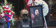 Funeral service held for Temple PD Officer in Lake Belton Drowning