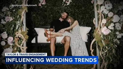 Wedding industry gearing up for the Taylor Swift, Travis Kelce era