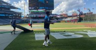 Sixers rookie VJ Edgecombe talks offseason work, season ahead before first pitch at Phillies game