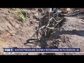 Water pressure slowly returns to Paterson as repairs continue to be made