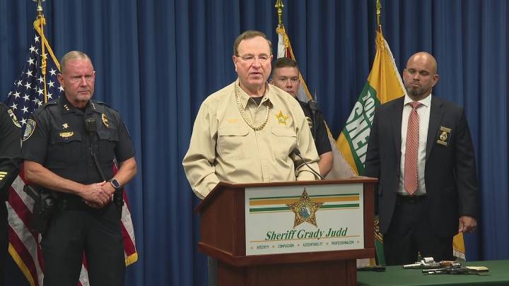Grady Judd gives details on yearlong 'Operation Capital City Crack Down' drug trafficking investigation