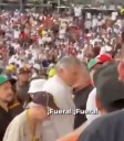 Corren a Adán Augusto López de estadio de béisbol (Video)