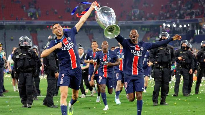 Conflicto en el vestuario del PSG: Hakimi y Dembélé enfrentados por el Balón de Oro