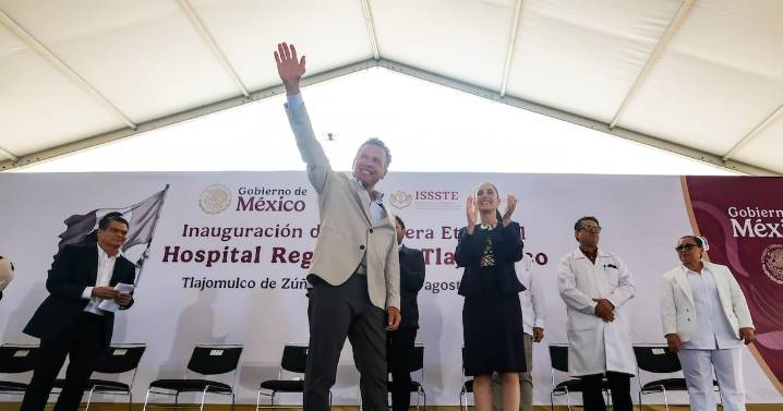 Sheinbaum y Pablo Lemus inauguran Hospital Regional de Alta Especialidad del ISSSTE en Tlajomulco