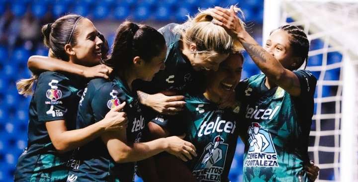 León Femenil venció 2-0 a Puebla en su casa con un gol de último minuto