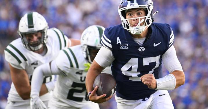 BYU overpowers Portland State 69-0 behind potent running game