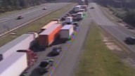 Juvenile flown to hospital after crash shuts Interstate 95 north in Belcamp
