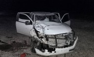 Volcó una camioneta en la que viajaba el diputado Fernández